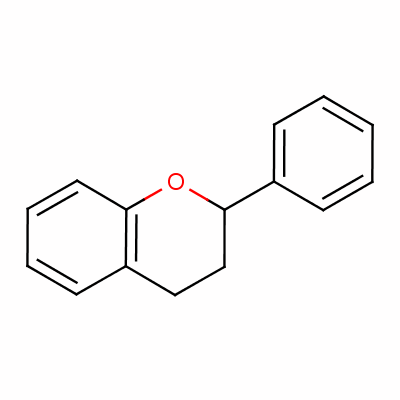 2-苯基苯并二氢吡喃结构式_494-12-2结构式
