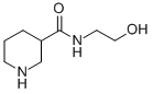 哌啶-3-羧酸 (2-羟基-乙基)-酰胺结构式_496057-54-6结构式