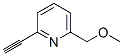(9CI)-2-乙炔-6-(甲氧基甲基)-吡啶结构式_496840-21-2结构式