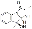 (9ci)-1,2,9,9a-四氢-9-羟基-2,9-二甲基-3H-咪唑并[1,2-a]吲哚-3-酮结构式_496961-88-7结构式