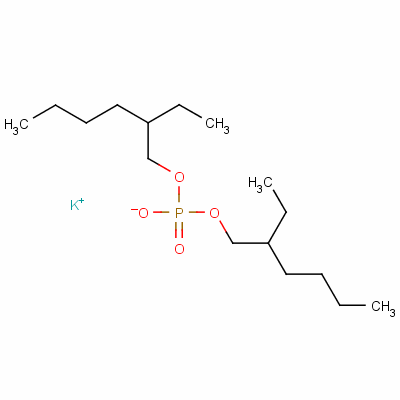Potassium bis(2-ethylhexyl) phosphate Structure,4971-46-4Structure