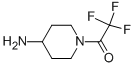 (9ci)-1-(三氟乙酰基)-4-哌啶胺结构式_497177-66-9结构式