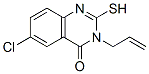 3-烯丙基-6-氯-2-疏基-3H-喹唑烷-4(3h)-酮结构式_49782-31-2结构式