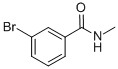 3-溴-N-甲基苯甲酰胺结构式_49834-22-2结构式