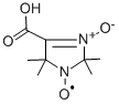 4-羧基-2,2,5,5-四甲基-3-咪唑啉-3-氧-1-氧化物结构式_49837-79-8结构式