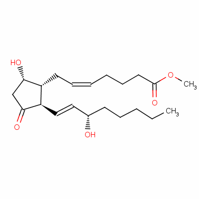 前列腺素 D2甲酯结构式_49852-81-5结构式