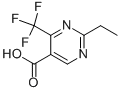 2-乙基-4-(三氟甲基)-5-嘧啶羧酸结构式_500130-77-8结构式