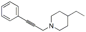 (9CI)-4-乙基-1-(3-苯基-2-丙炔)-哌啶结构式_500141-20-8结构式