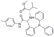 L-valine, n-[1-[2-(diphenylphosphino)phenyl]-2-[(4-methylphenyl)amino]-2-oxoethyl]-, methyl ester (9ci) Structure,500316-82-5Structure