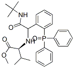 L-valine, n-[2-[(1,1-dimethylethyl)amino]-1-[2-(diphenylphosphinyl)phenyl]-2-oxoethyl]-, methyl ester (9ci) Structure,500316-84-7Structure