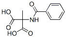 (9CI)-(苯甲酰基氨基)甲基-丙二酸结构式_500534-06-5结构式