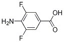 4-氨基-3,5-二氟苯甲酸结构式_500577-99-1结构式