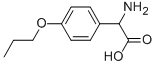 氨基(4-丙氧基苯基)乙酸结构式_500695-51-2结构式