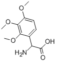 氨基-(2,3,4-三甲氧基-苯基)-乙酸结构式_500696-02-6结构式