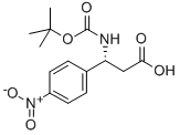 (R)-3-boc-amino-3-(4-nitrophenyl)propionic acid Structure,500770-85-4Structure