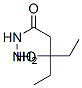 3-乙基-3-羟基戊酸肼结构式_500794-56-9结构式