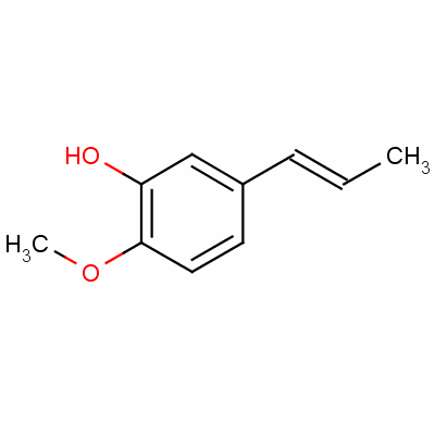 Phenol, 2-methoxy-5-(1-propenyl)- Structure,501-20-2Structure