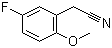 2-Methoxy-5-fluorobenzyl cyanide Structure,501008-41-9Structure