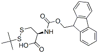 Fmoc-D-Cys(StBu)-OH结构式_501326-55-2结构式
