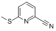 (9ci)-6-(甲基硫代)-2-吡啶甲腈结构式_501378-42-3结构式
