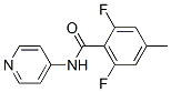 (9ci)-2,6-二氟-4-甲基-n-4-吡啶-苯甲酰胺结构式_501442-56-4结构式