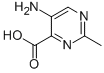 5-氨基-2-甲基-4-嘧啶羧酸结构式_501662-73-3结构式