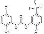 1-(5-Chloro-2-hydroxyphenyl)-3-[2-chloro-5-(trifluoromethyl)phenyl]urea Structure,501684-93-1Structure