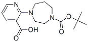 4-(3-羧基-2-吡啶)-[1,4]二氮杂卓-1-羧酸叔丁酯结构式_502133-49-5结构式