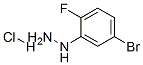 (5-Bromo-2-fluoro-phenyl)-hydrazine hydrochloride Structure,502496-24-4Structure