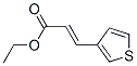 3-(3-噻吩)-2-丙酸乙酯结构式_50266-60-9结构式