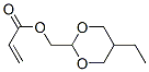 2-Propenoicacid,(5-ethyl-1,3-dioxan-2-yl)methylester(9ci) Structure,502699-62-9Structure