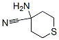 4-氨基四氢硫代吡喃-4-甲腈结构式_50289-20-8结构式