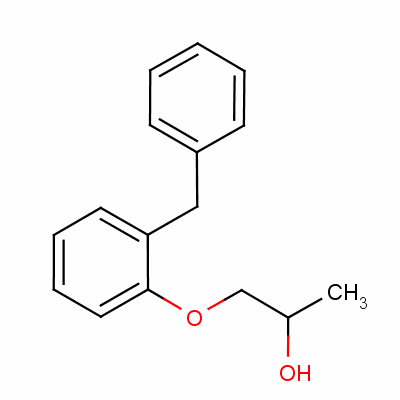 1-(2-苄基苯氧基)-2-丙醇结构式_5029-76-5结构式