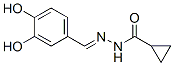 (9CI)-环丙烷羧酸,[(3,4-二羟基苯基)亚甲基]肼结构式_503025-31-8结构式