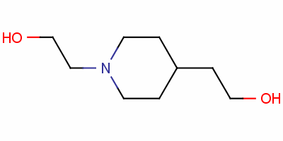 哌啶-1,4-二乙醇结构式_50325-75-2结构式