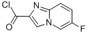 (9CI)-6-氟-咪唑并[1,2-a]吡啶-2-羰酰氯结构式_503455-75-2结构式