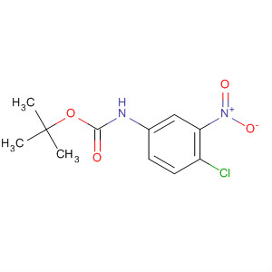 Tert-butyl 4-chloro-3-nitrophenylcarbamate Structure,503524-47-8Structure
