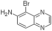 6-氨基-5-溴喹喔啉结构式_50358-63-9结构式
