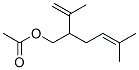 (+/-)-2-Isopropenyl-5-methyl-4-hexen-1-yl acetate Structure,50373-59-6Structure