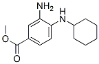3-氨基-4-(环己基氨基)苯甲酸甲酯结构式_503859-27-6结构式