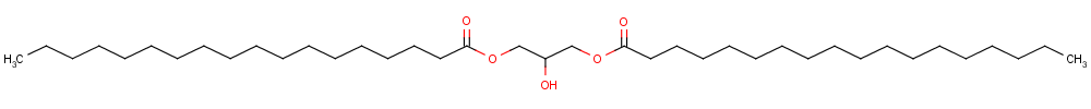1,3-二硬脂酸甘油结构式_504-40-5结构式
