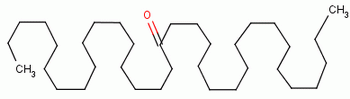 18-三十五烷基酮结构式_504-53-0结构式
