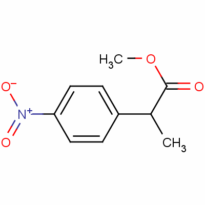 Methyl 2-(4-nitrophenyl)propionate Structure,50415-69-5Structure
