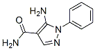 5-氨基-1-苯基吡唑-4-甲酰胺结构式_50427-77-5结构式