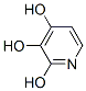 2,3,4-吡啶三醇(7ci,8ci)结构式_5045-88-5结构式