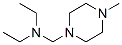 (9ci)-N,N-二乙基-4-甲基-1-哌嗪甲胺结构式_50451-23-5结构式