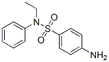 4-氨基-N-乙基-N-苯基苯磺酰胺结构式_50497-33-1结构式