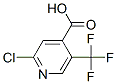 2-氯-5-三氟甲基-4-吡啶羧酸结构式_505084-58-2结构式