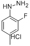 (2-Fluoro-4-methylphenyl)hydrazine hydrochloride Structure,5052-05-1Structure