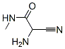 2-氨基-2-氰基-N-甲基乙酰胺结构式_50531-01-6结构式